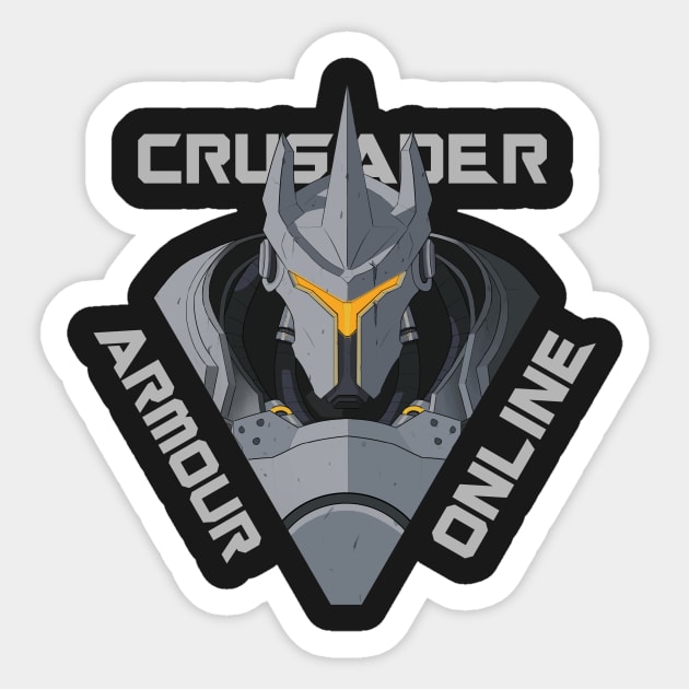 Crusader Armour Online Sticker by ThePipeDreamer